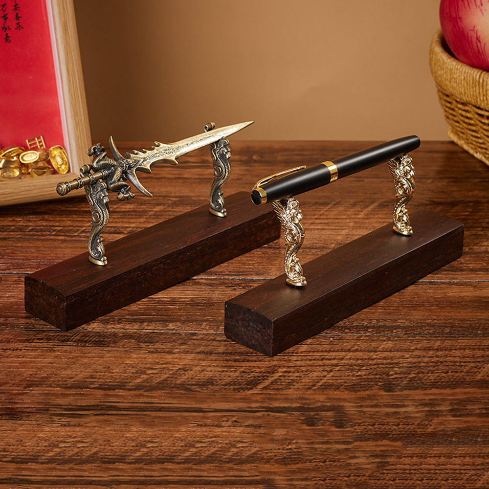 Lion Stationery & Office Supply(Kunshan)Co.Ltd - Retro Lion Pen Display Stand Walnut