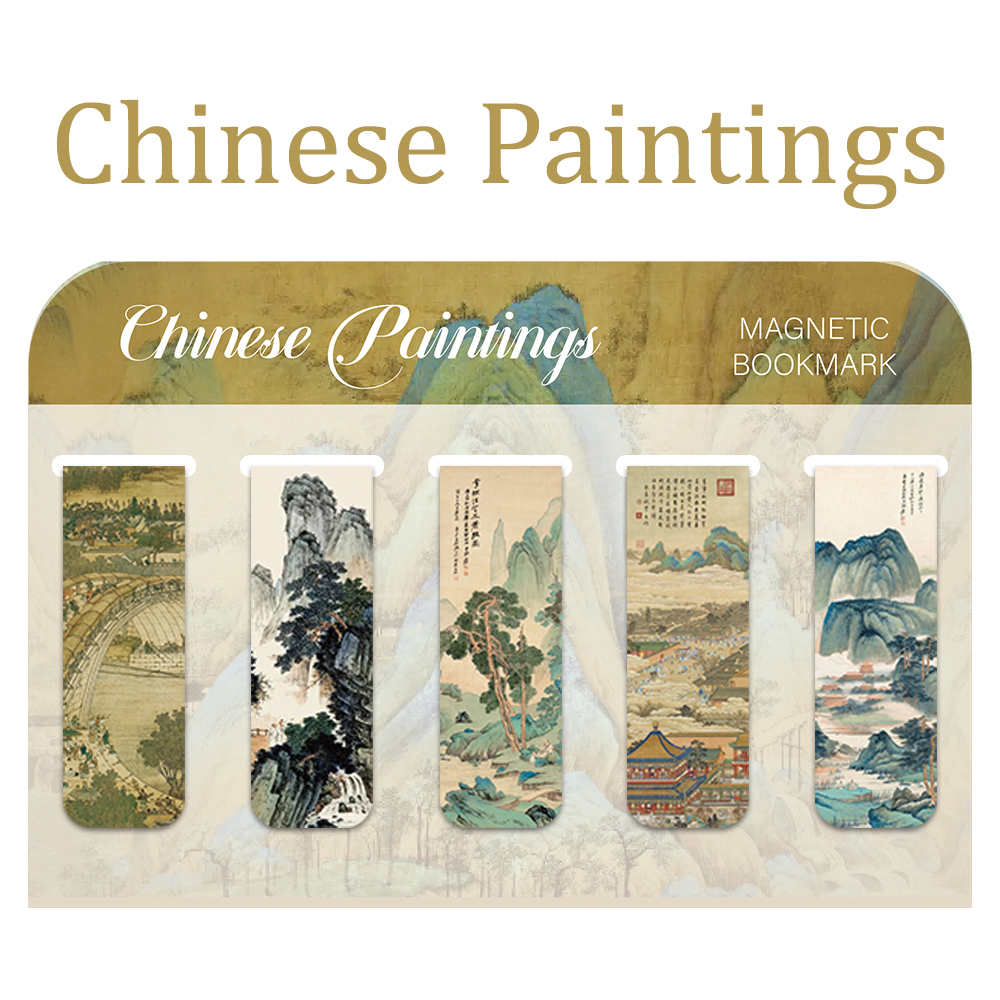 5PCS Chinese Ancient Style Mag - Bookmark Magnetic Clip reseña y precio