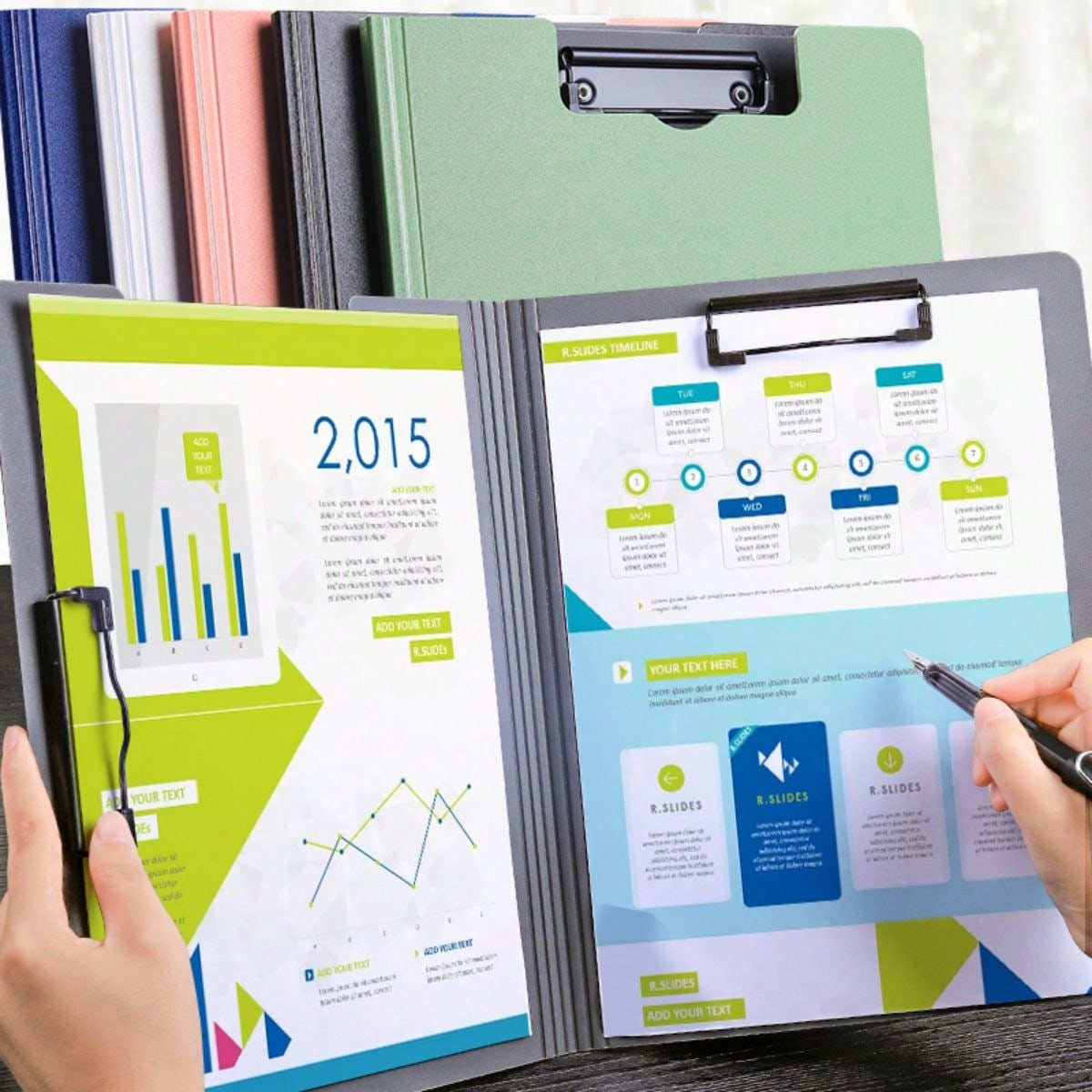 1pc A4 Hard Shell Clipboard Wi - Is Stationery Office Supply reseña y precio