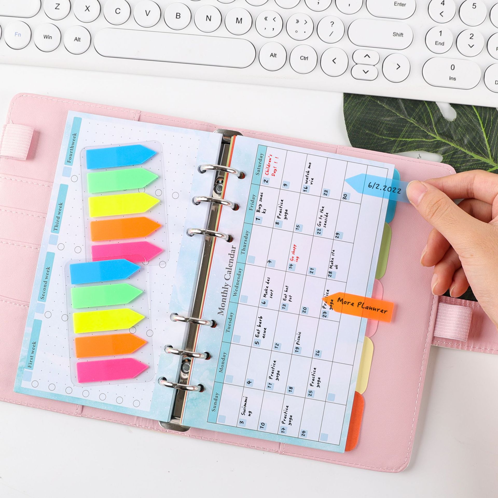 2026 NEW A6 Loose Leaf Noteboo - Planner Weekly Budget reseña y precio