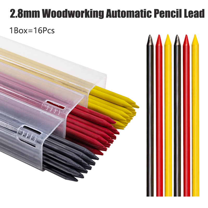 Black Yellow Red 2.8mm Woodwor - Mechanical Pencil Lead reseña y precio