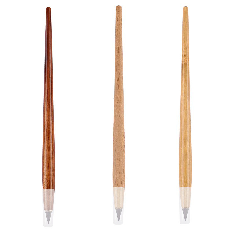 Wooden Eternal Pencil No Sharp - Is Stationery Office Supply reseña y precio
