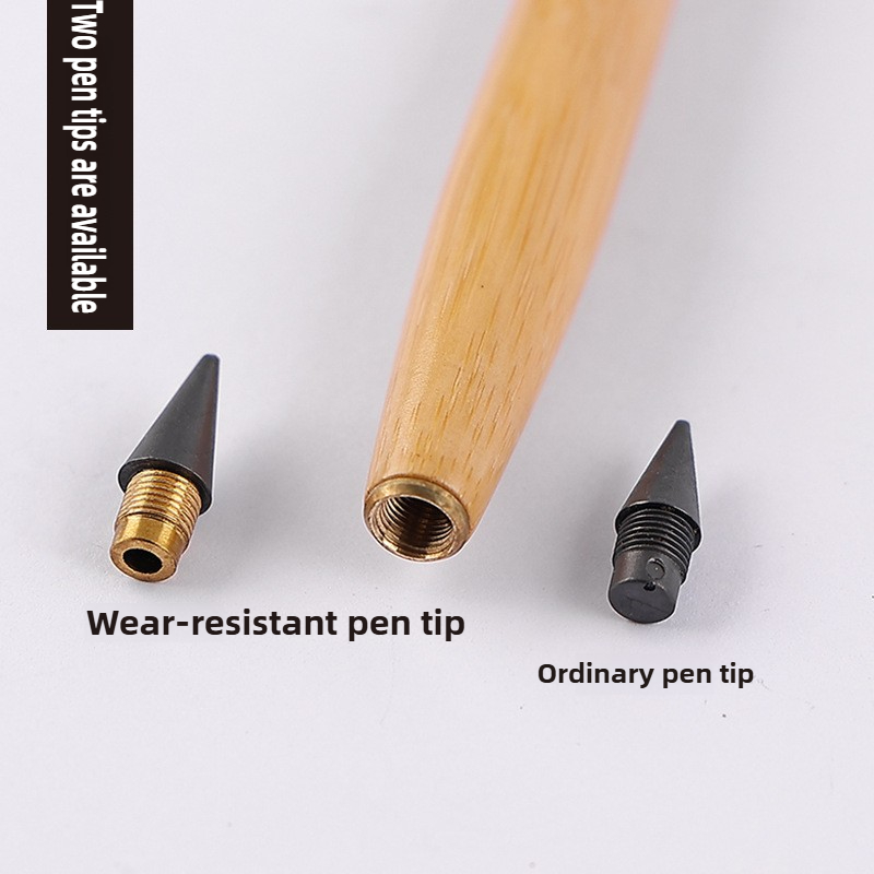 Wooden Eternal Pencil No Sharp - Is Stationery Office Supply reseña y precio