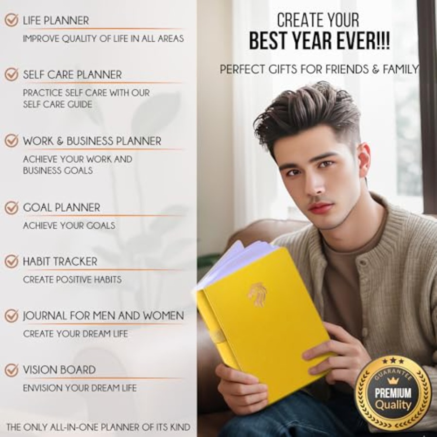 Life Planner - Undated Daily W - Planner Weekly Budget reseña y precio