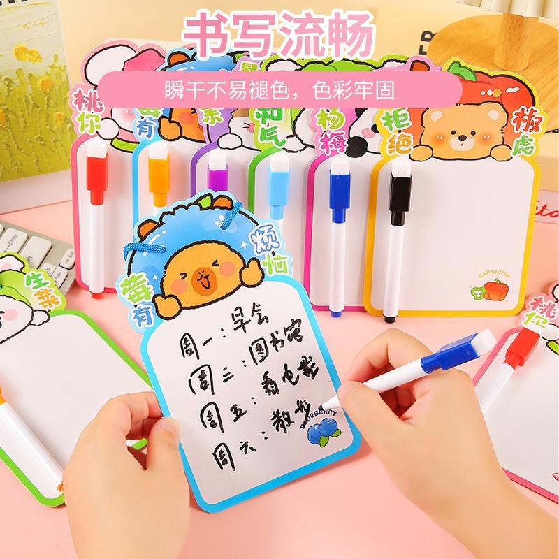 Cartoon Double Sided Erasable  - Whiteboard Marker Set reseña y precio