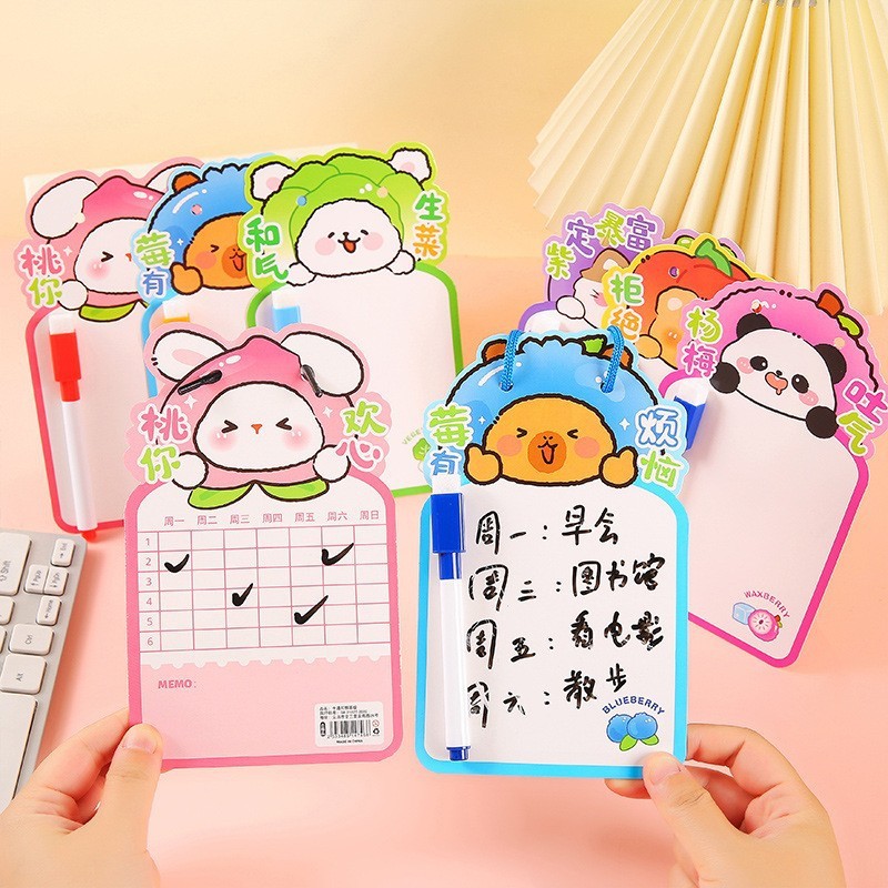 Cartoon Double Sided Erasable  - Whiteboard Marker Set reseña y precio