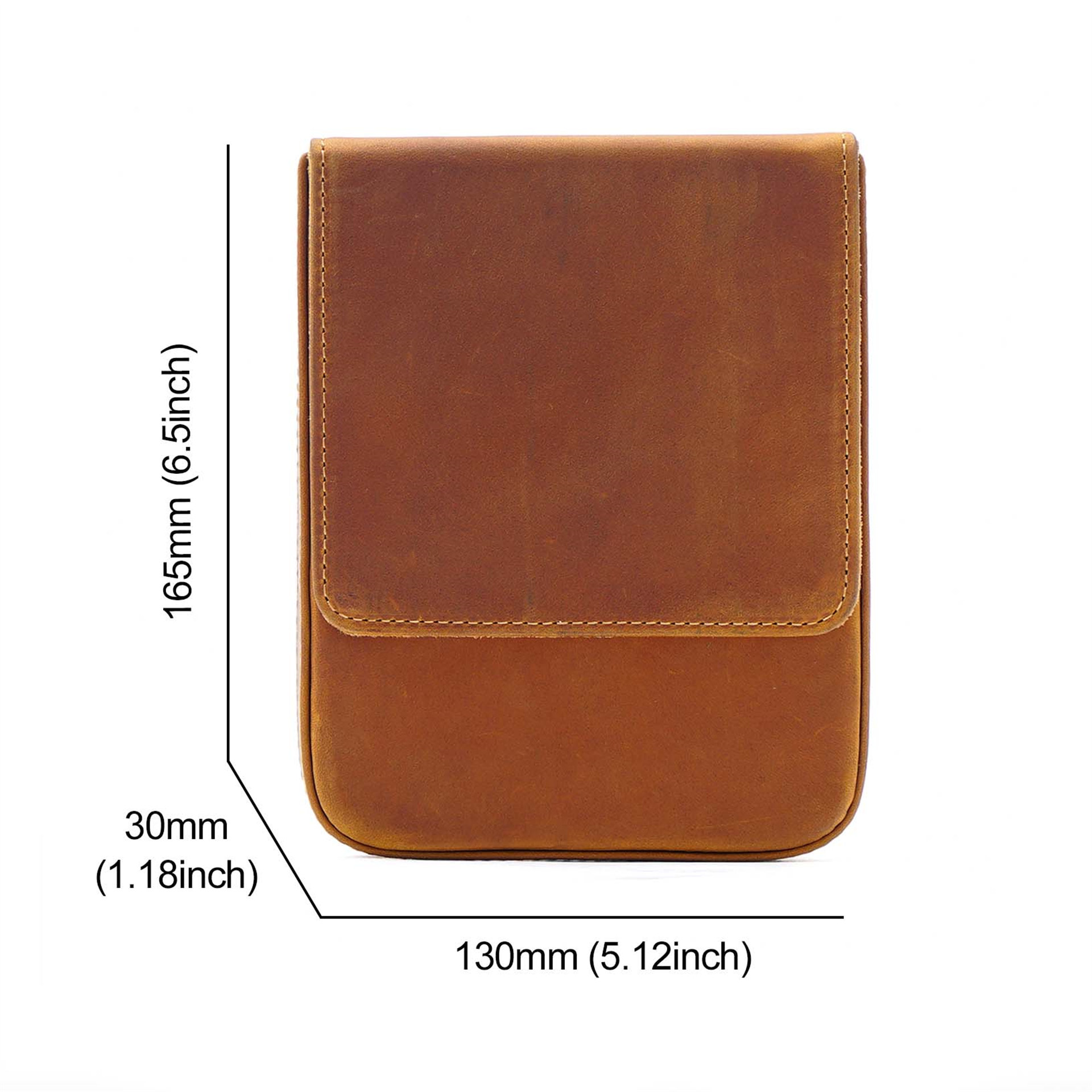 Handmade Crazy Horse Leather P - Pen Pouch Roll reseña y precio