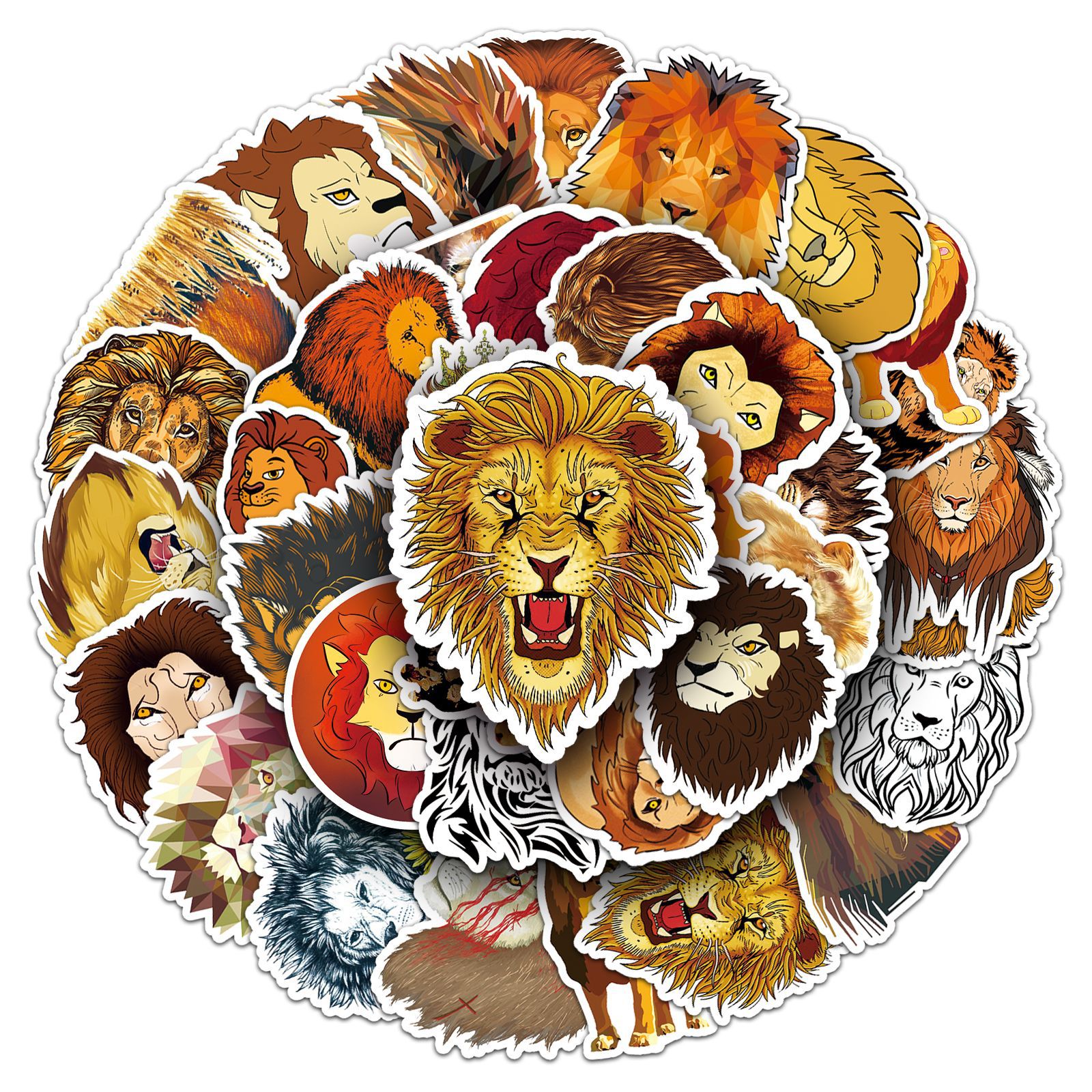 50-Pack Lion Graffiti Stickers - Lion Stationery & Office Supply(Kunshan)Co.Ltd reseña y precio
