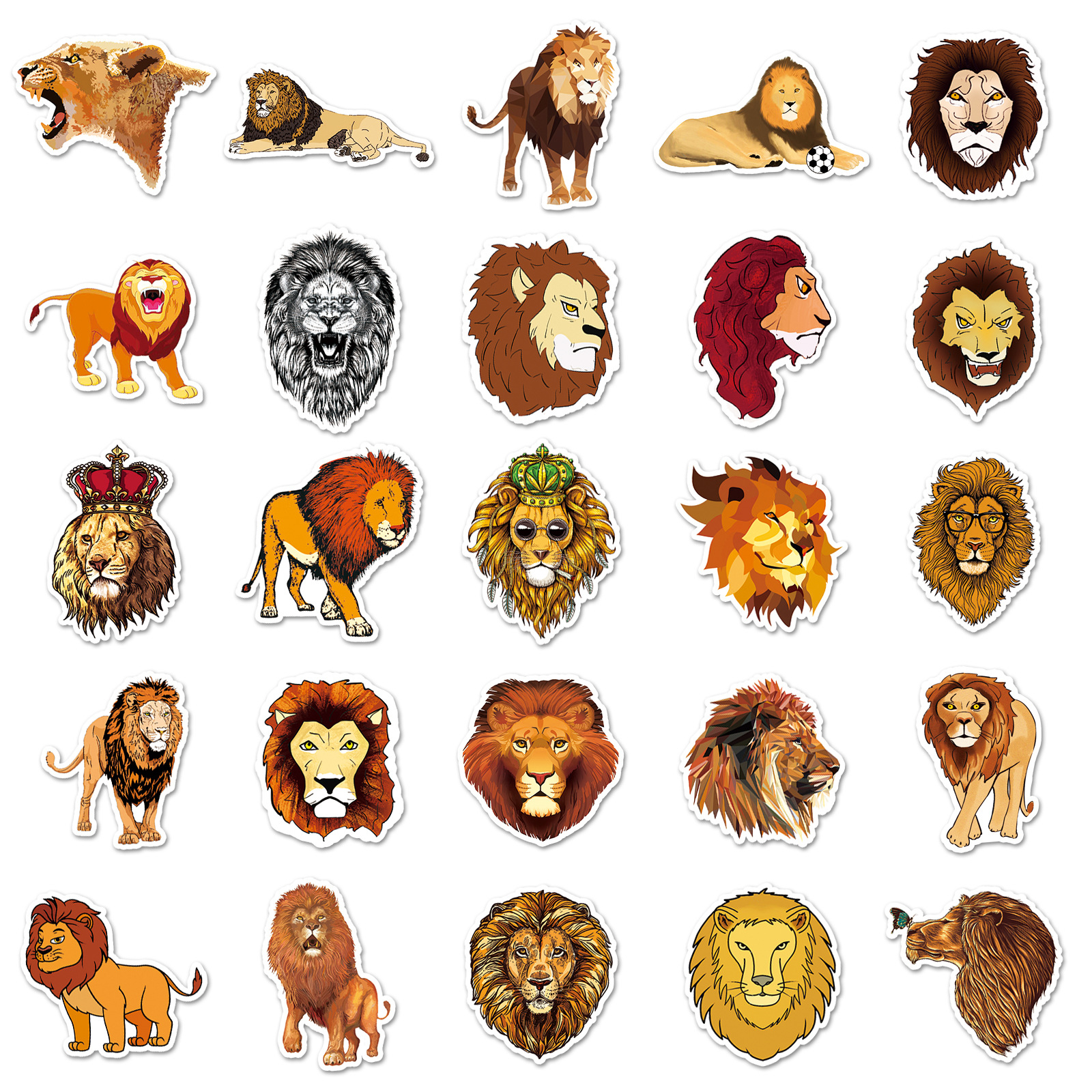 50-Pack Lion Graffiti Stickers - Lion Stationery & Office Supply(Kunshan)Co.Ltd reseña y precio