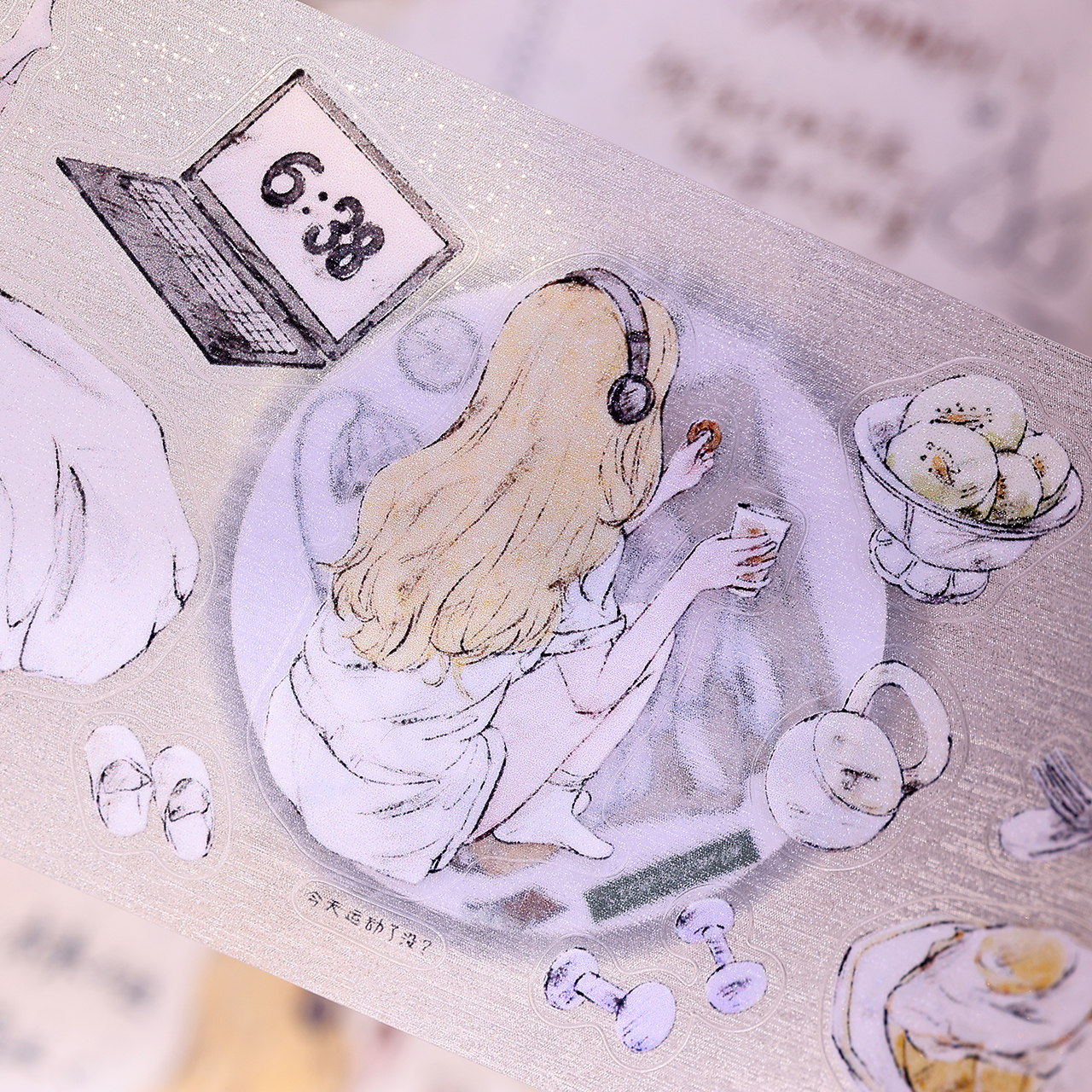 XiaoBaiJia Studio Vintage Girl - Washi Tape Set reseña y precio