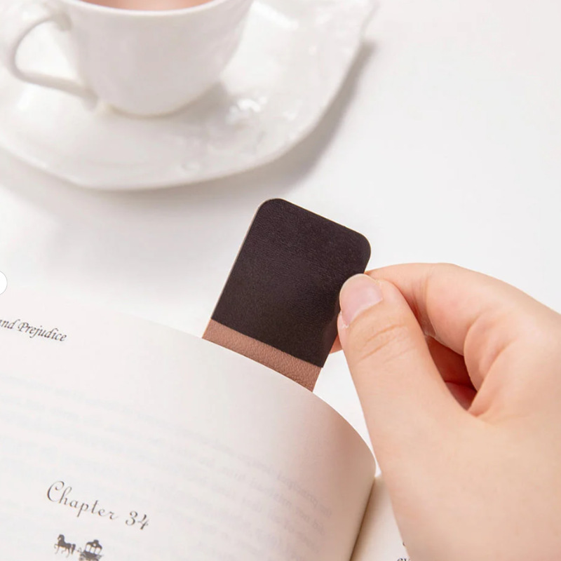Premium Leather Magnetic Bookm - Bookmark Magnetic Clip reseña y precio