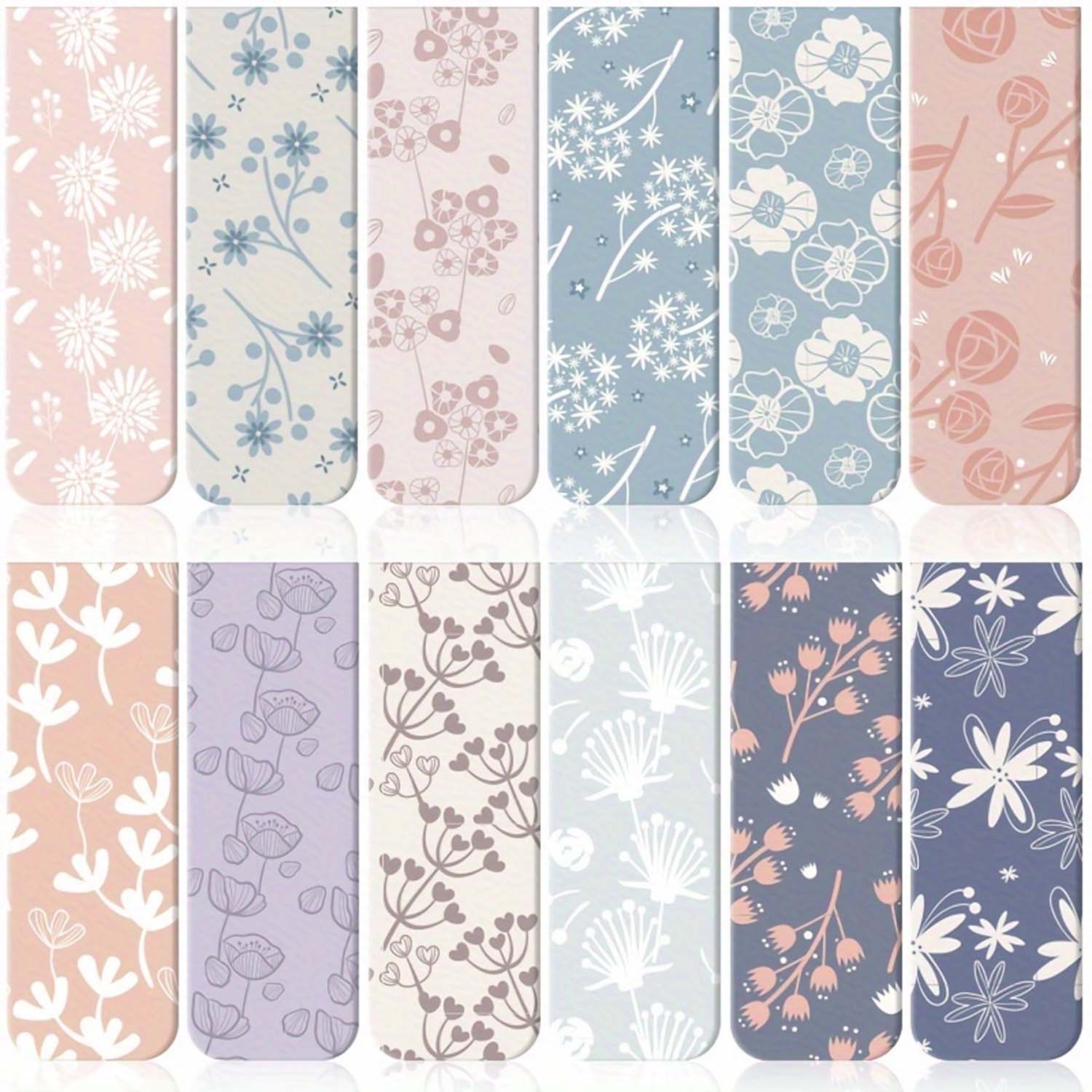 12pcs Flower Magnetic Bookmark - Bookmark Magnetic Clip reseña y precio