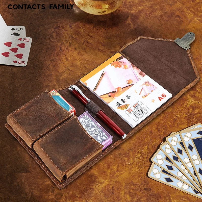 Luxury Retro Leather Notebook  - Stationery Supplies Business reseña y precio