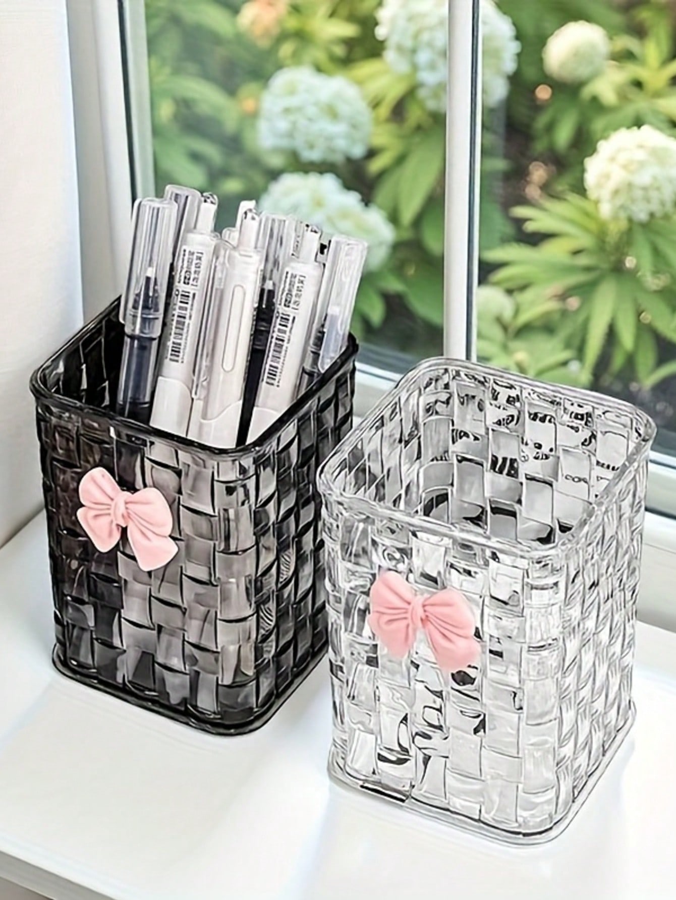 1pc Woven Texture Makeup Brush - Is Stationery Office Supply reseña y precio