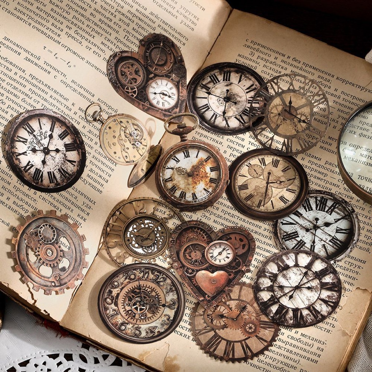 Vintage Nostalgic Gear Frame D - Stationery Supplies Business reseña y precio
