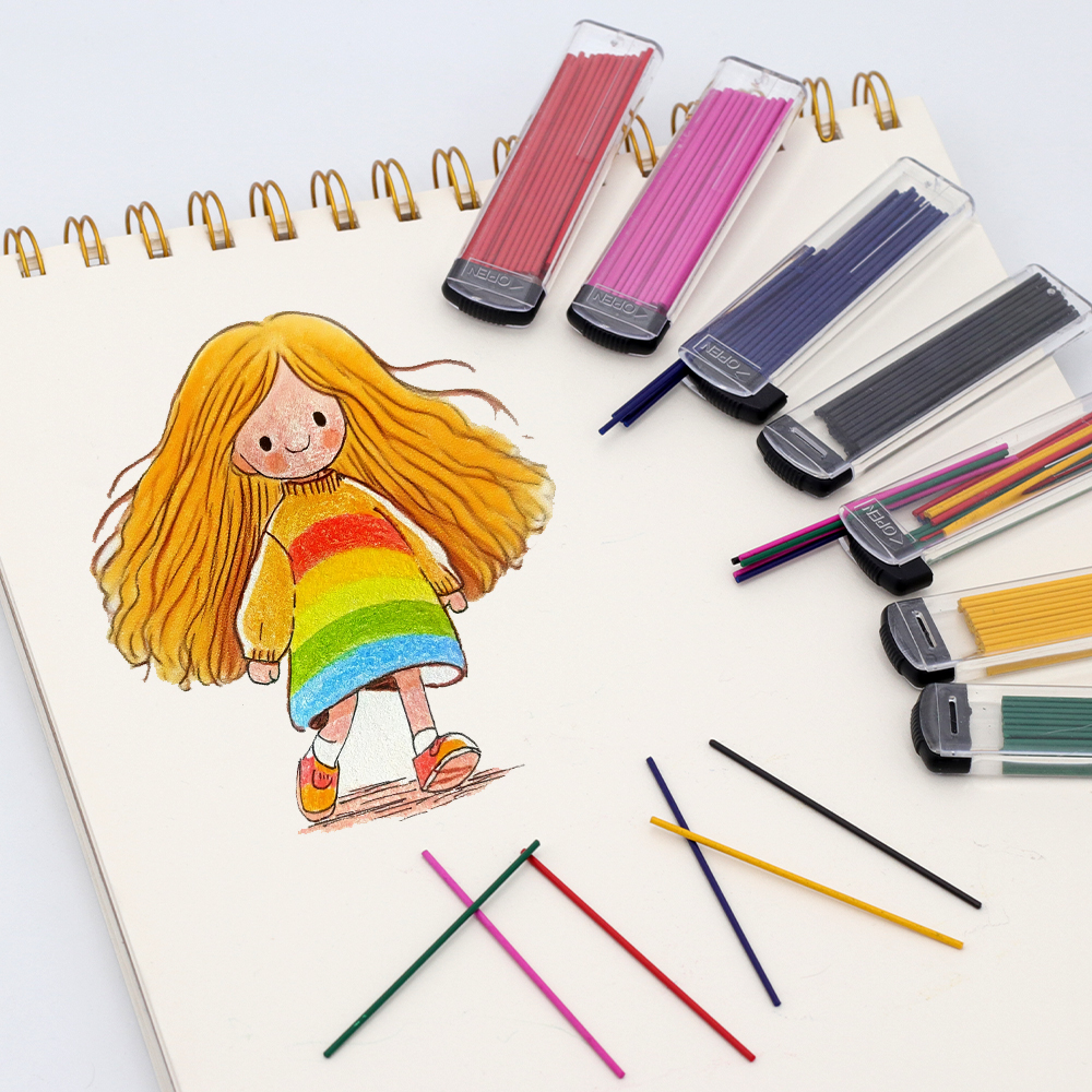 30Pcs/1Box 1.3MM Automatic Pen - Mechanical Pencil Lead reseña y precio