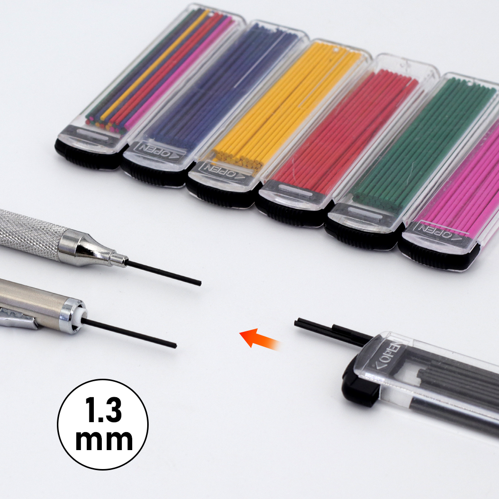 30Pcs/1Box 1.3MM Automatic Pen - Mechanical Pencil Lead reseña y precio