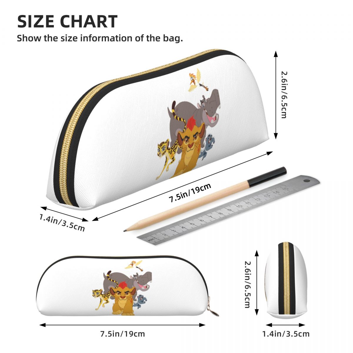 Lion Guard Pencil Cases Pen Ho - Lion Stationery & Office Supply(Kunshan)Co.Ltd reseña y precio