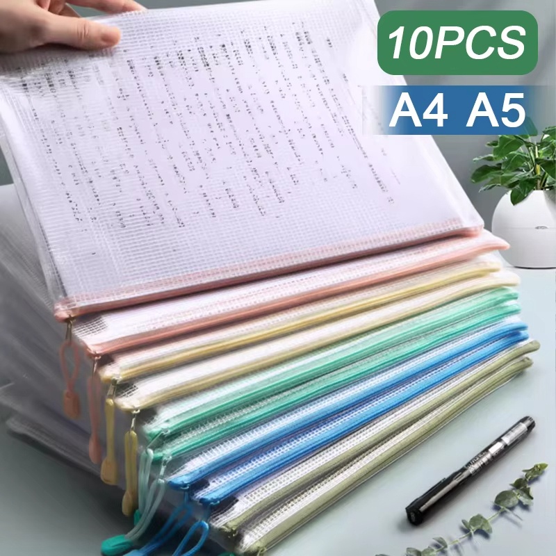 5-30pcs Multipurpose Mesh Zipp - Is Stationery Office Supply reseña y precio