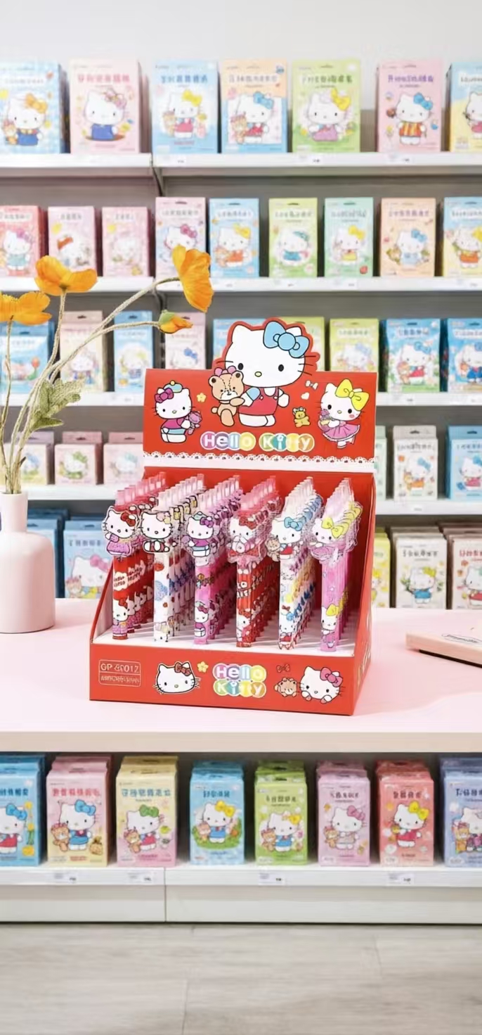 Cute Hello Kitty Gel Pen 0.5mm - Is Stationery Office Supply reseña y precio