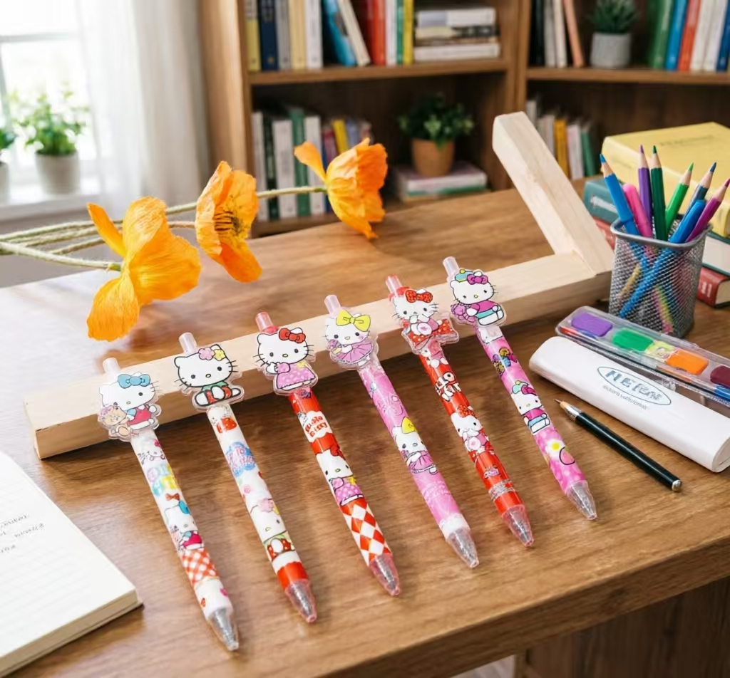 Cute Hello Kitty Gel Pen 0.5mm - Is Stationery Office Supply reseña y precio