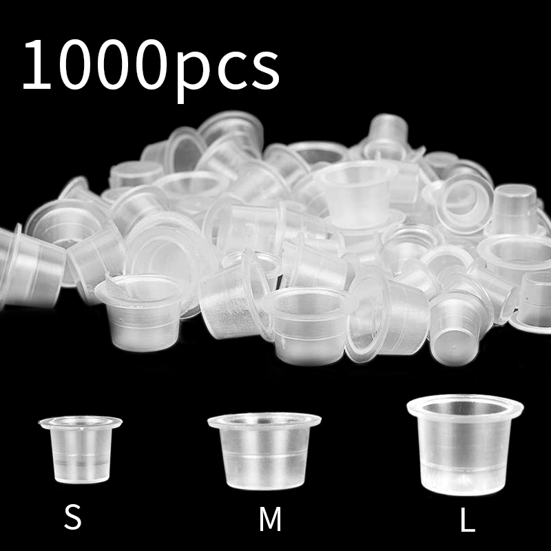 1000PCS TRO Tattoo Ink Cups Pl - Calligraphy Ink Bottle reseña y precio