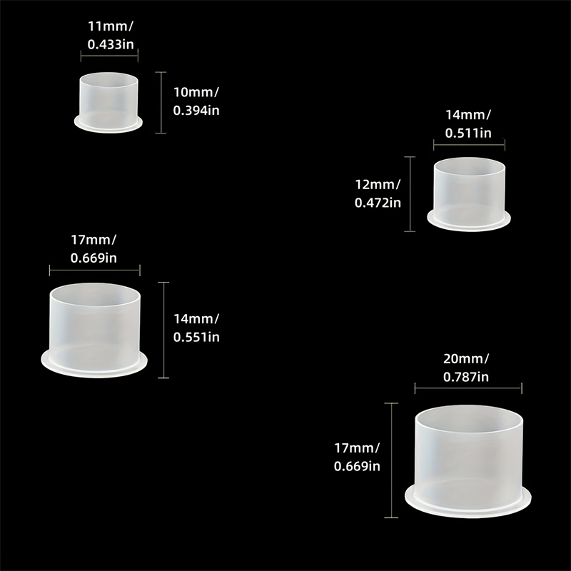 JC TATTOO 100pcs Disposable Ta - Calligraphy Ink Bottle reseña y precio