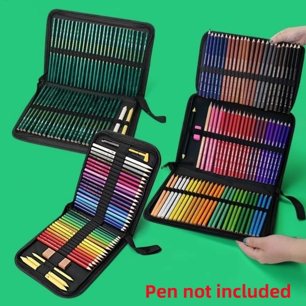 36/48/72 Hole Pen Curtain Blac - Pen Pouch Roll reseña y precio