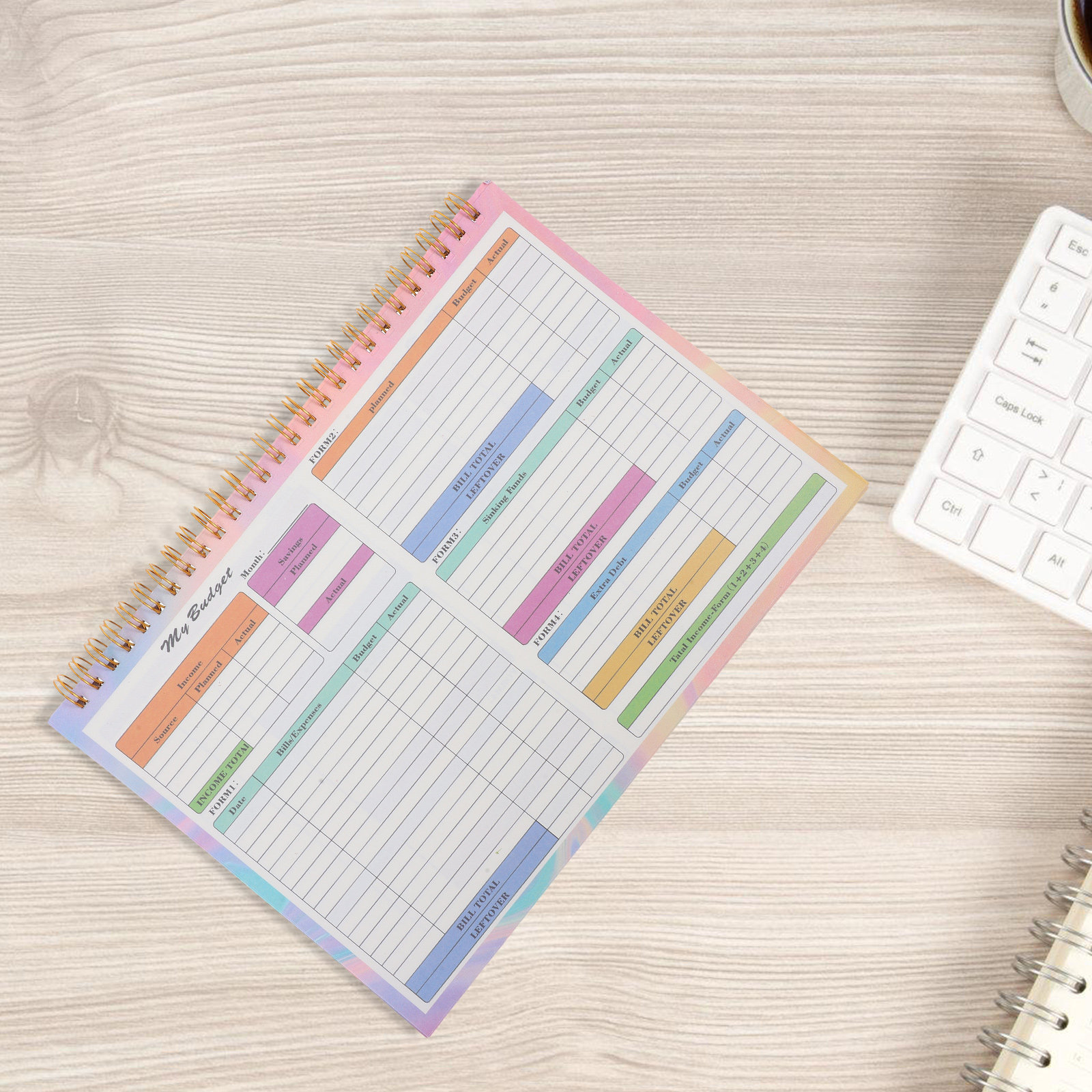 B5 Financial Tracker Notebook  - Planner Weekly Budget reseña y precio