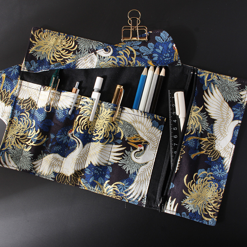 Japanese Retro Chinese Style G - Pen Pouch Roll reseña y precio