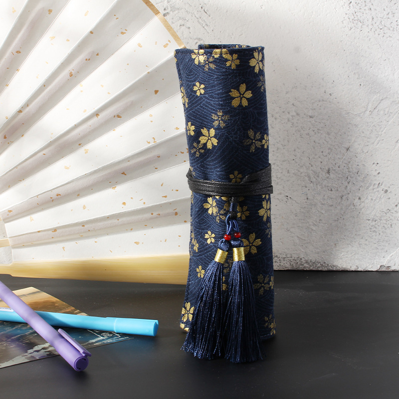 Japanese Retro Chinese Style G - Pen Pouch Roll reseña y precio