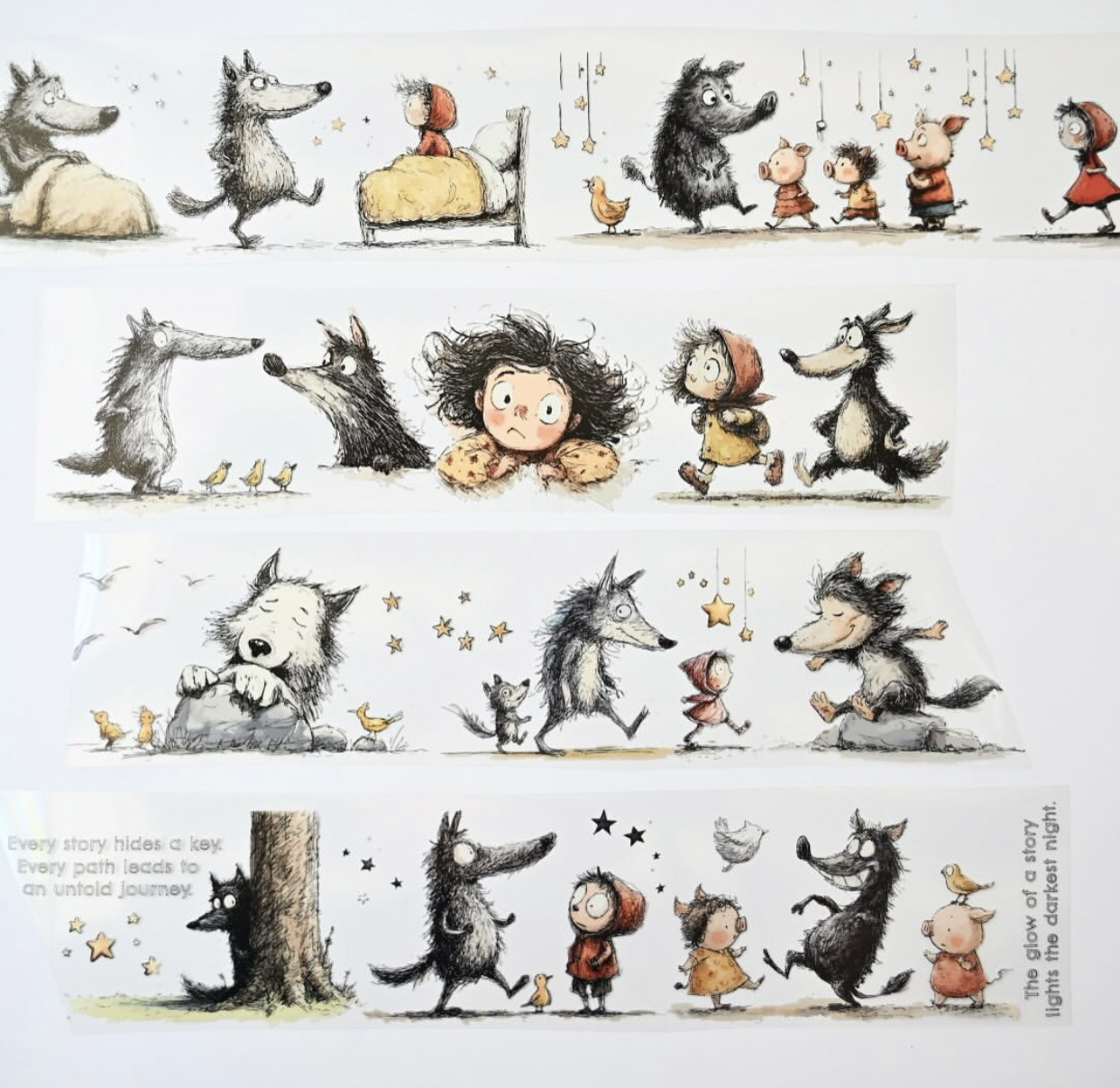 1Loop NEVERLAND Vintage Hallow - Washi Tape Set reseña y precio