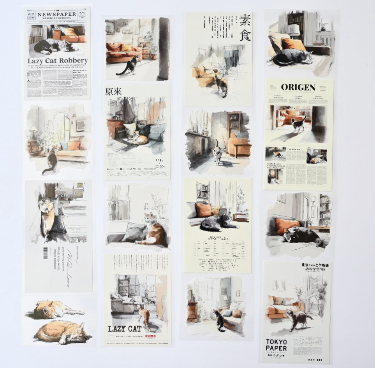 1Loop NEVERLAND Vintage Hallow - Washi Tape Set reseña y precio