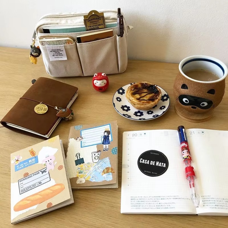 Large Capacity Canvas Storage  - Pen Pouch Roll reseña y precio