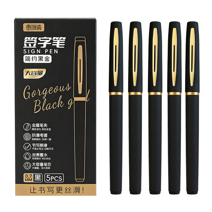5Pcs/Pack Large Capacity Gel P - Stationery Supplies Business reseña y precio