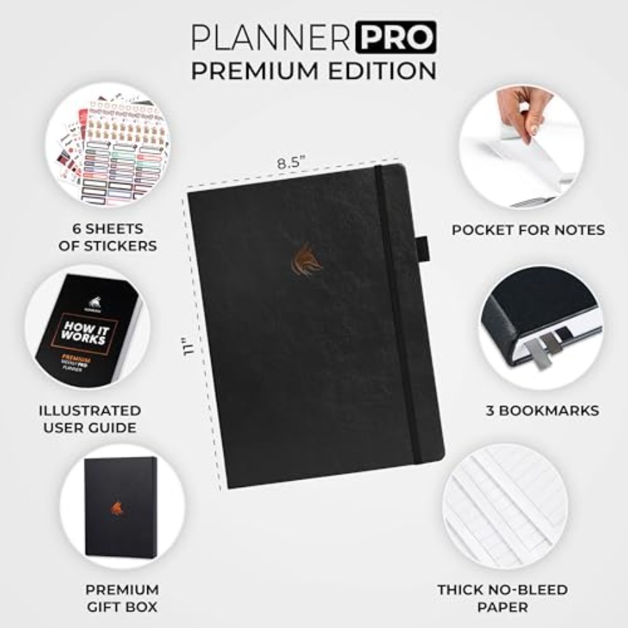 Planner Pro Premium Luxurious  - Planner Weekly Budget reseña y precio