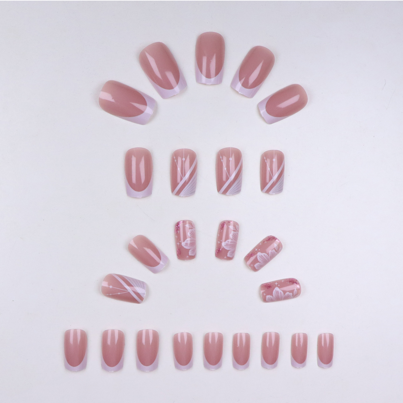 24pcs Upgrade Your Look With W - Glue Stick Pack reseña y precio