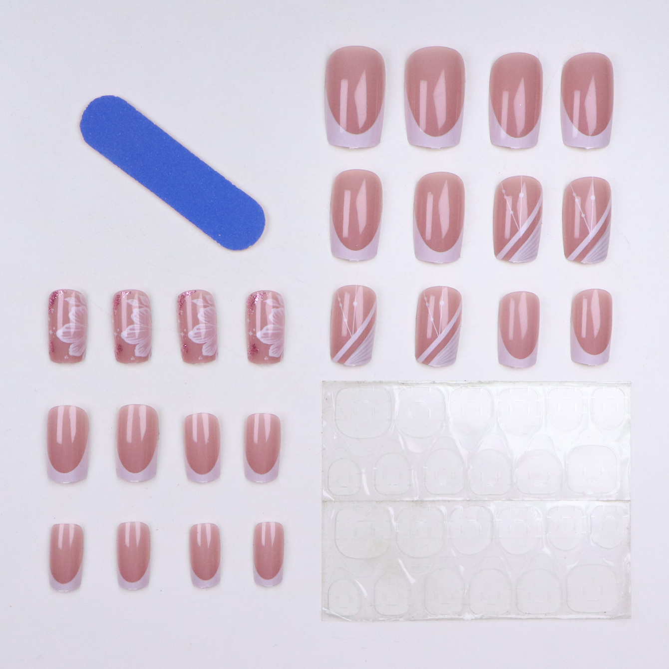 24pcs Upgrade Your Look With W - Glue Stick Pack reseña y precio