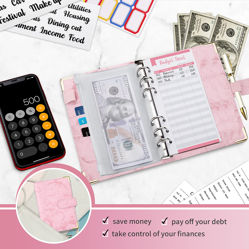 A6 Budget Binder with Cash Env - Planner Weekly Budget reseña y precio