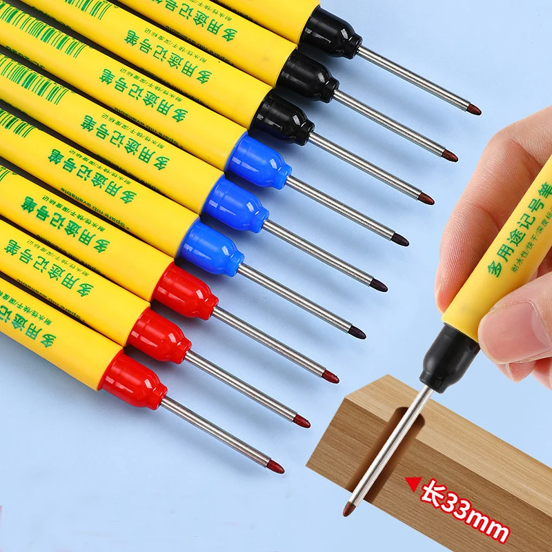 6pcs/set 33mm Red/Blue/Black L - Whiteboard Marker Set reseña y precio