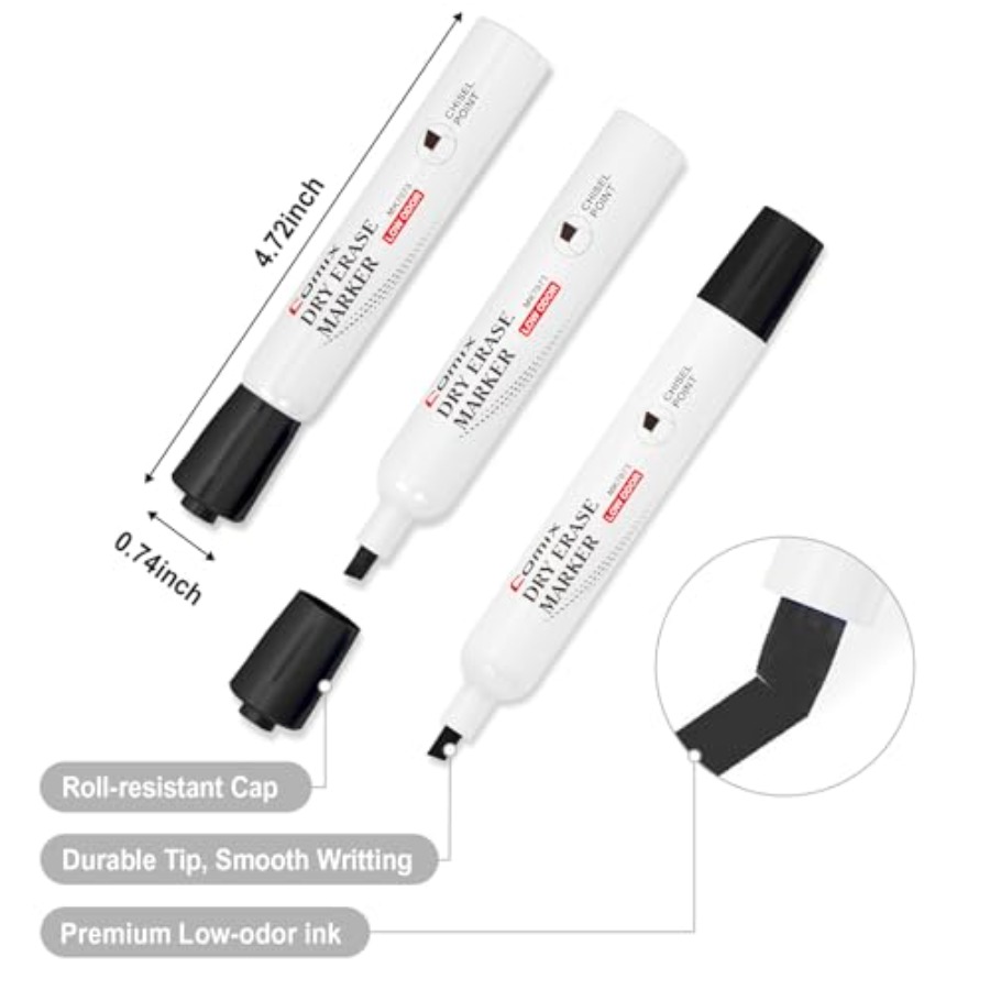 Dry Erase Markers 4 Sets of 36 - Whiteboard Marker Set reseña y precio