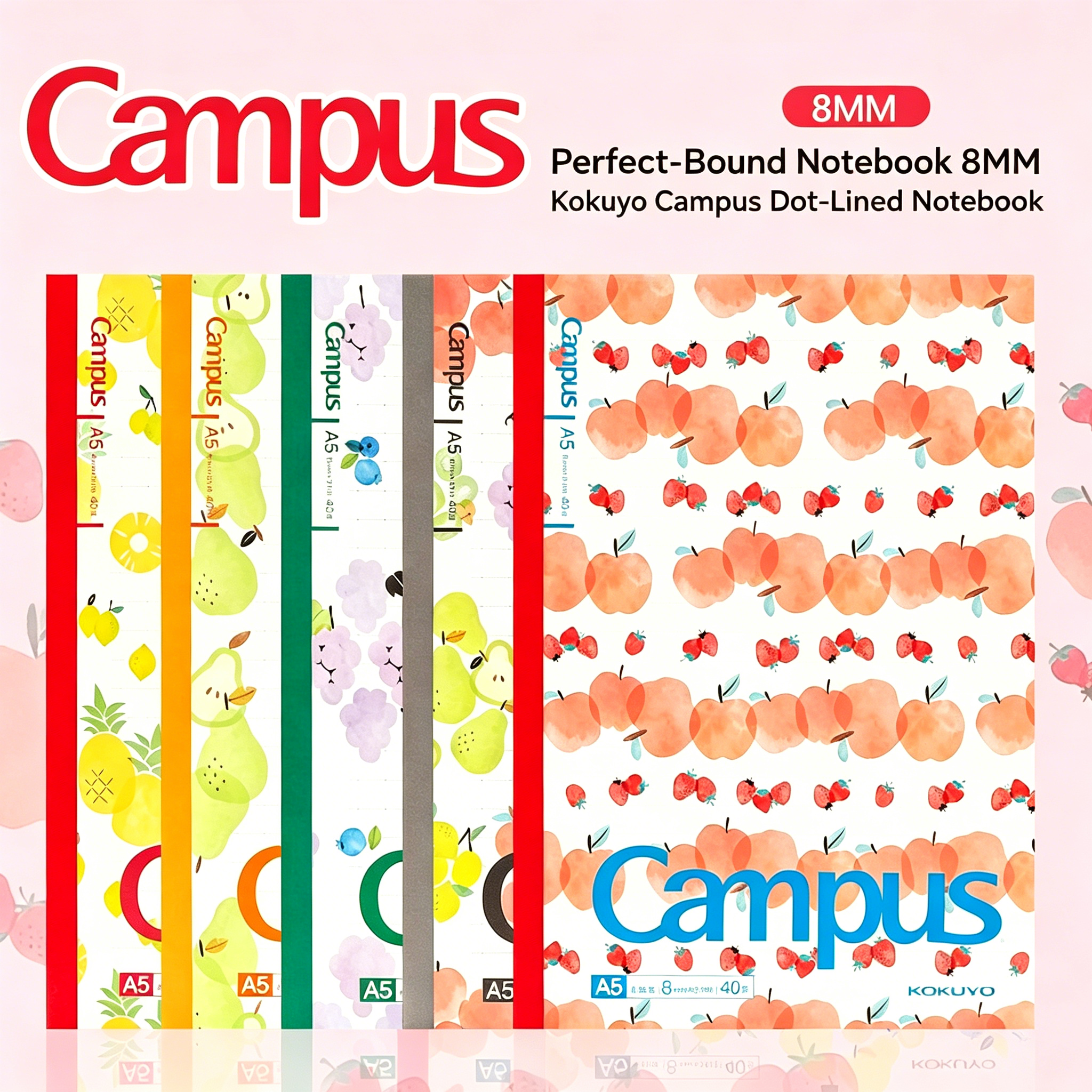 KOKUYO Campus A5 Notebook, 8mm - Notebook Dotted A5 reseña y precio