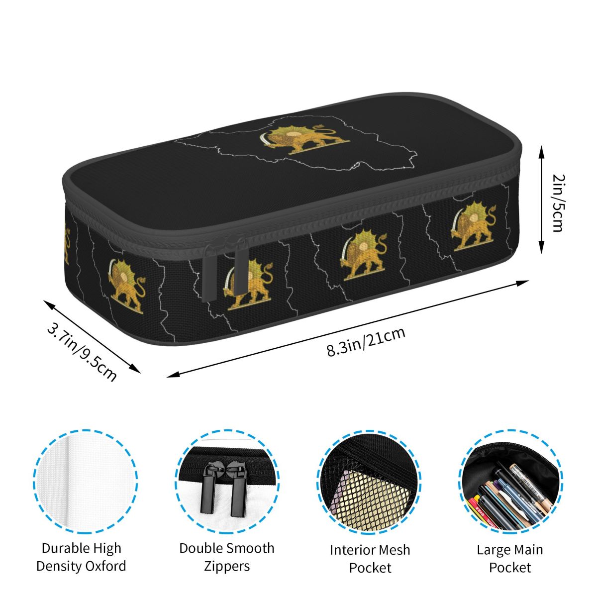 Iran Black Persian Lion Pencil - Lion Stationery & Office Supply(Kunshan)Co.Ltd reseña y precio