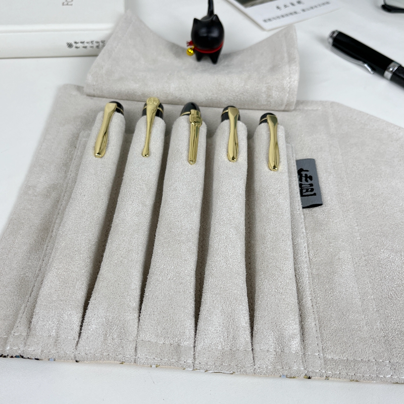 Retro Chinese Style Pen Curtai - Pen Pouch Roll reseña y precio