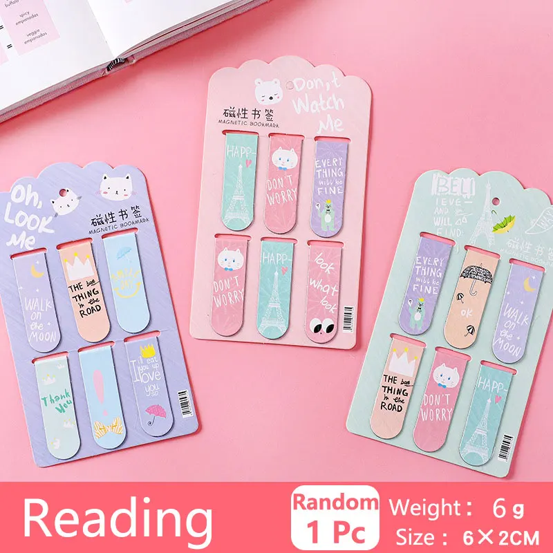Bookmarks Teaching Reading Boo - Bookmark Magnetic Clip reseña y precio