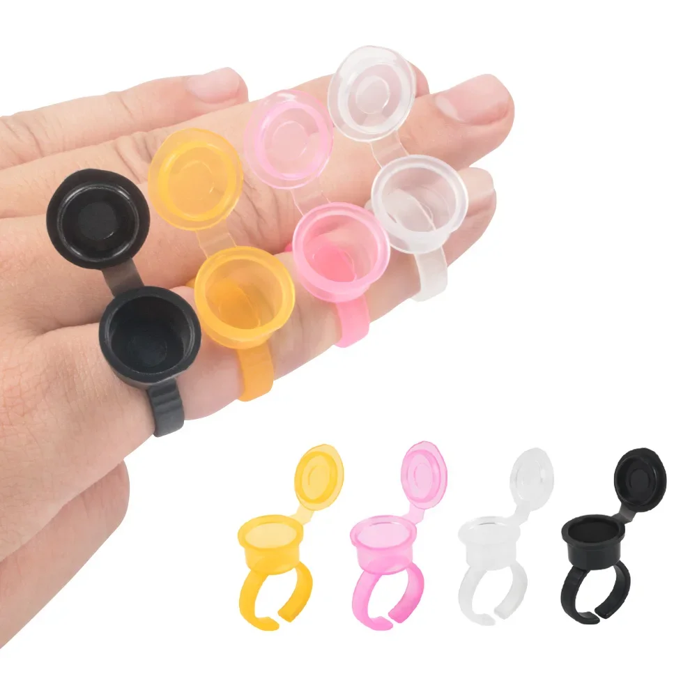 50PCS Tattoo Pigment Ink Ring  - Calligraphy Ink Bottle reseña y precio