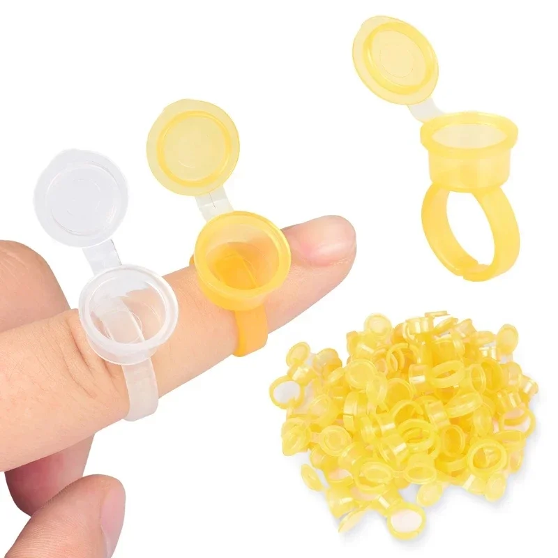 50PCS Tattoo Pigment Ink Ring  - Calligraphy Ink Bottle reseña y precio