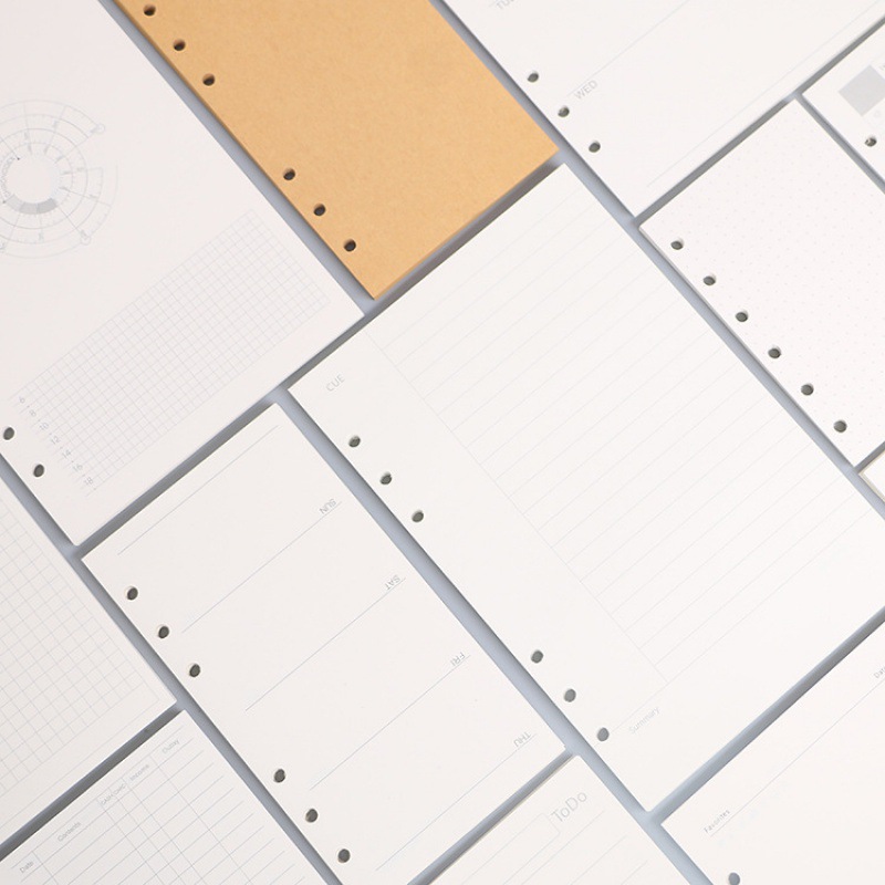 A5 A6 A7 Loose Leaf Notebook R - Notebook Dotted A5 reseña y precio
