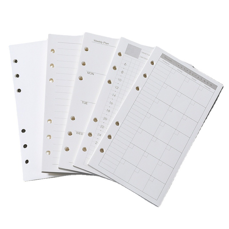 A5 A6 A7 Loose Leaf Notebook R - Notebook Dotted A5 reseña y precio
