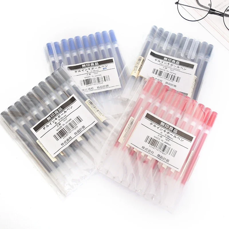 10-30Pcs/Set 0.38/0.5mm Gel pe - Stationery Supplies Business reseña y precio